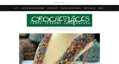 Desktop Screenshot of crochetlaces.com