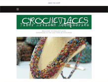 Tablet Screenshot of crochetlaces.com